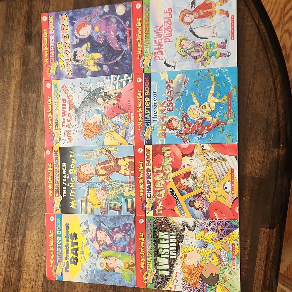 The Magic School Bus set of 8